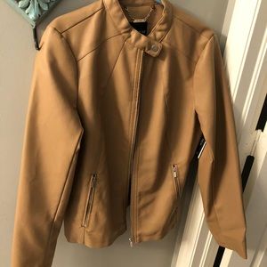 BNWT faux leather jacket